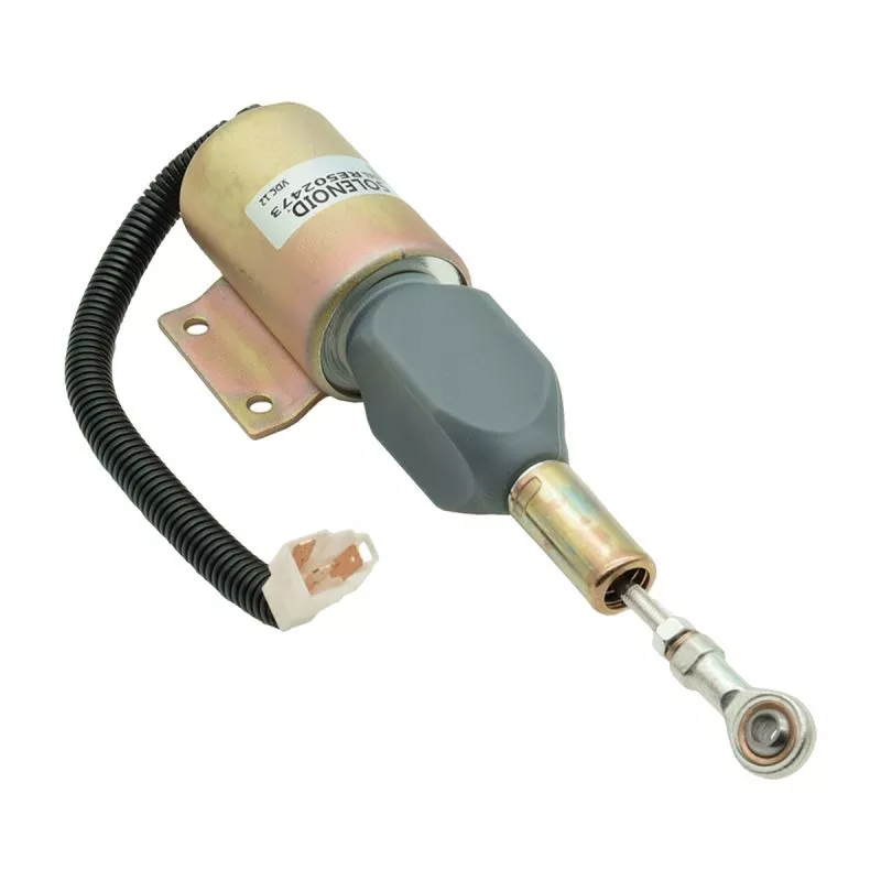 12V Fuel Shutoff Solenoid RE502473 For John Deere