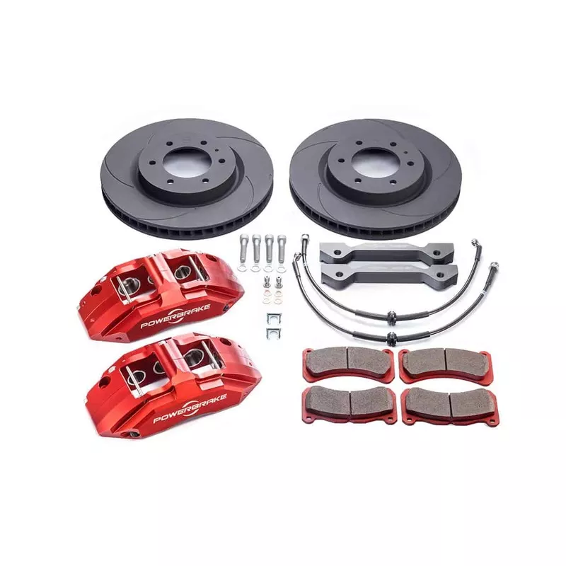 ’21+ Ford Bronco 2.3 X-Line Big Brake Kit Red Anodize