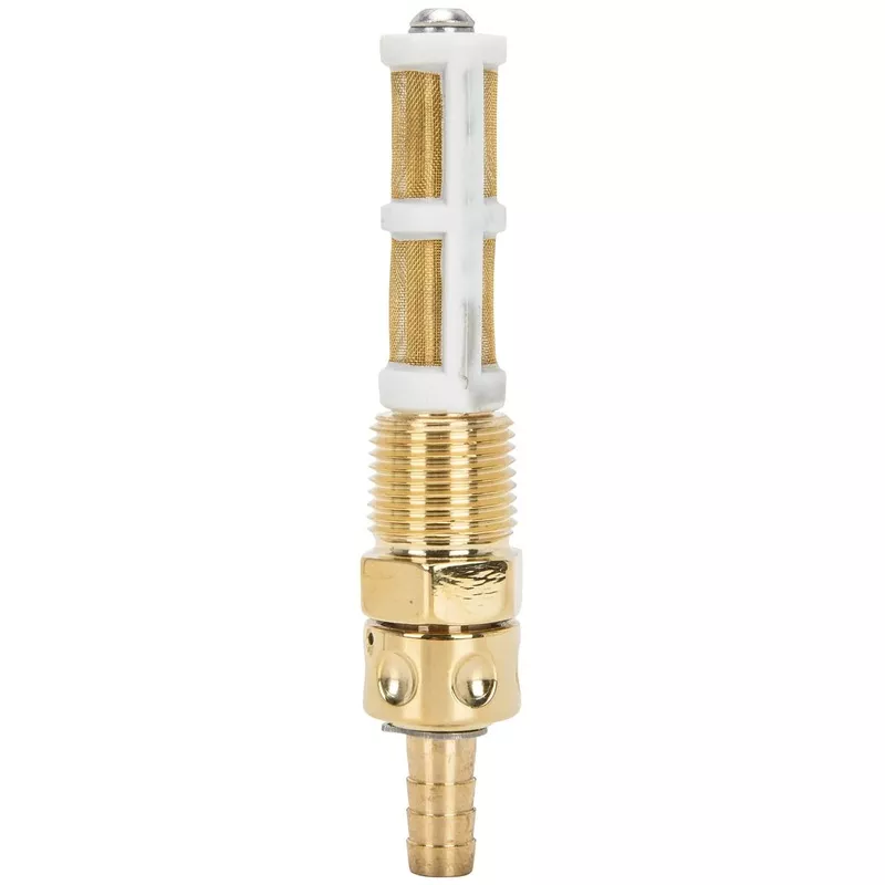 3/8 inch NPT Custom Petcock - Polished Brass