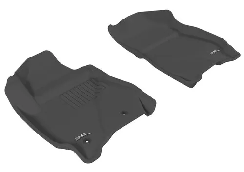 3D MAXpider 2011-2012 Ford/Mazda Escape/Tribute Kagu 1st Row Floormat - Black aceL1FR03711509