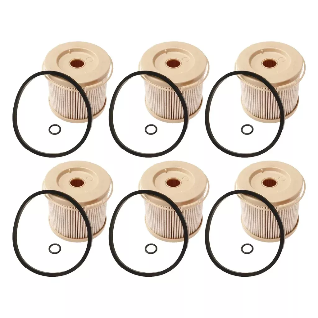 6 Pieces Fuel Filter 861014 3917924 P552010 FS1208 for Volvo Penta Engine AD31D-A D3-110 D3-140 D4-260 D6-400 KAD300-A MD2030 TMD22A
