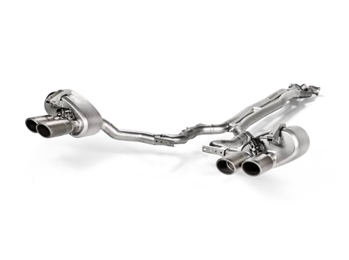 Akrapovic 17-18 Porsche Panamera Turbo Evolution Line Cat Back (Titanium) (Tips Not Incl.) (S-PO/TI/9H)