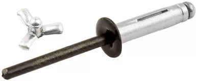 Allstar Performance Sm Hd Rivet 250Pk Black Flange Type