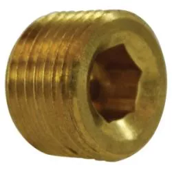 AMC Countersunk Hex Plug LF 7109AL 1/2 COUNTRSNK PLUG