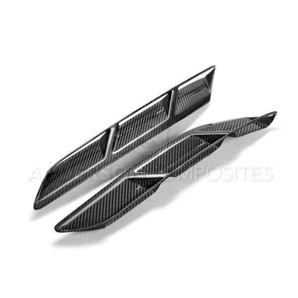 Anderson Composites Carbon fiber fender vents for 2014-2019 Chevrolet Corvette C7 Stingray(AC-FFI14CHC7-OE)