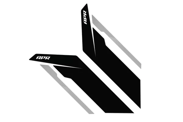 APR Sideburns – Black APR / Silver Stripe (PM100334)