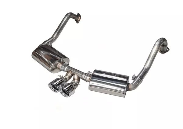 AWE Tuning Performance Exhaust System for Porsche 981 – With Chrome Silver Tips (3010-32020)