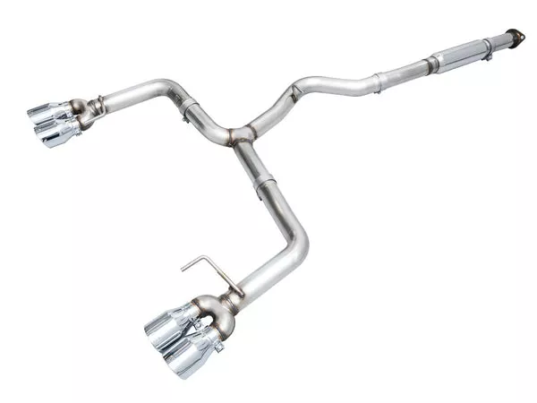 AWE Tuning Track Edition Exhaust for VB Subaru WRX – Chrome Silver Tips (3020-42979)