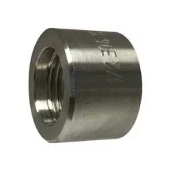Barstock Half Coupling 1/2 1000# T-304 BARSTOCK HALF COUPLING