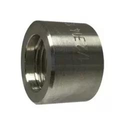 Barstock Half Coupling 1/4 1000# T-304 BARSTOCK HALF COUPLING