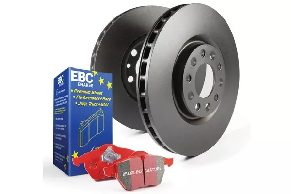 EBC Brakes OE Quality replacement rotors, same spec as original parts using G3000 Grey iron – S12KF1097