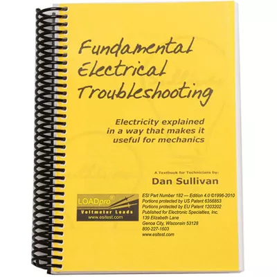 Electronic Specialties Inc 182 | Loadpro Fundamental Electrical Troubleshooting Book