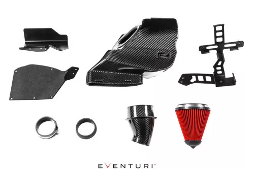 Eventuri Mercedes AMG A35 A250 Black Carbon Intake System - EVE-A35-CF-INT