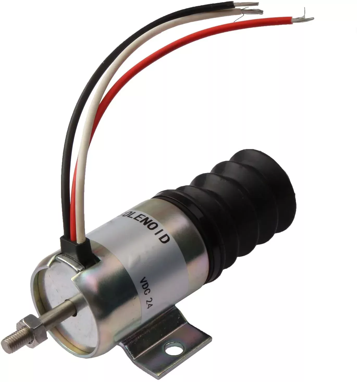 Fuel Shutoff Solenoid AT115077 for John Deere Excavator 690D