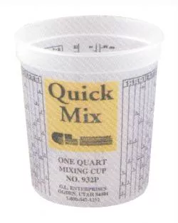 GL Enterprises 932 | Quick Mix Cups 32 Oz, (Box of 100)