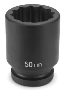 Grey Pneumatic Corporation 6275MD | Socket 1-1/2" Drive X 75Mm Deep - 12 Point Impact
