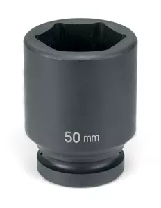Grey Pneumatic Corporation 6280MD | Socket 1-1/2" Drive X 80Mm Deep 12 Point Impact