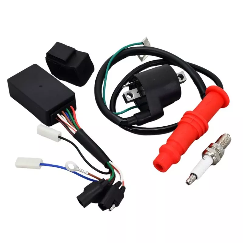 Ignition Coil and Spark Plug CDI Box 3085227 For Polaris