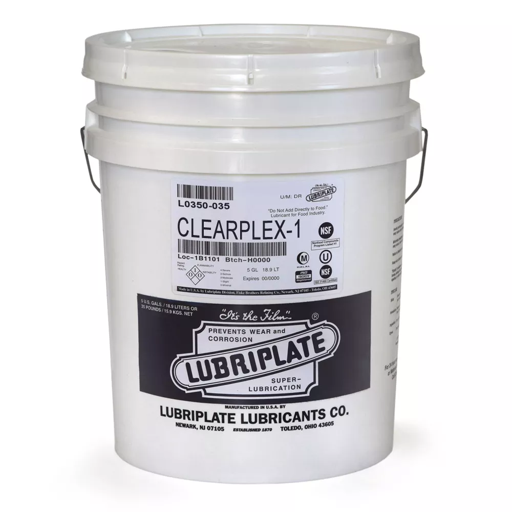 Lubriplate L0350-035 Clearplex-1 – Pail (35 lb)