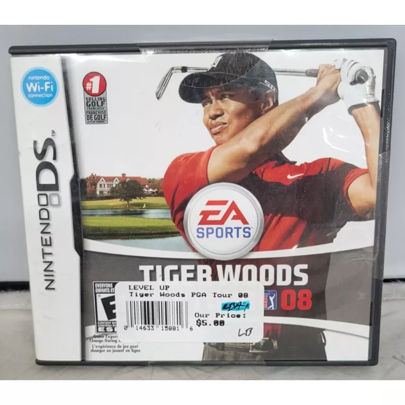 (LUP) Tiger Woods PGA Tour 08 (Nintendo DS, 2007)