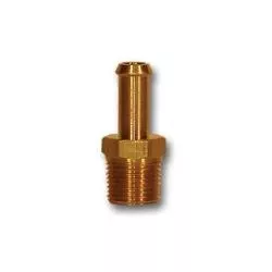 MID-AMERICA FITTINGS Single Barb Connector 3/8 HID X 1/8 MPT SINGLE BARB