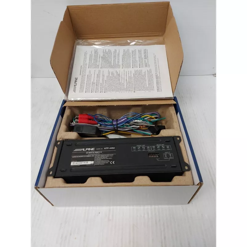 (NI-24082) Alpine KTP-445U Power Amplifier