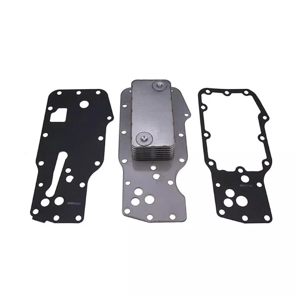 Oil Cooler With Gaskets 3959031 4896407 fits Cummins Engine 4B3.9 6B5.9 6C8.3 B3.3 B4.5 Dodge Truck Ram 2500 3500 4000