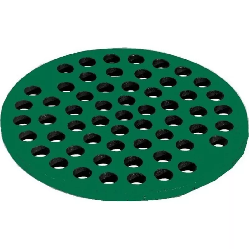 Prier 7-1/2" Cast Iron Drain Cover, 1/4" Thick