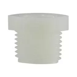 Reducer Hex Bushing 2 X 1 WHITE NYLON HEX BUSHING