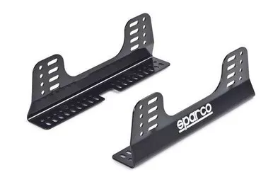 Sparco Steel Side Mount Black