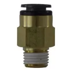 Straight Connector 1/4X1/8 P-IN X MIP D.O.T. ADPT COMPOSITE
