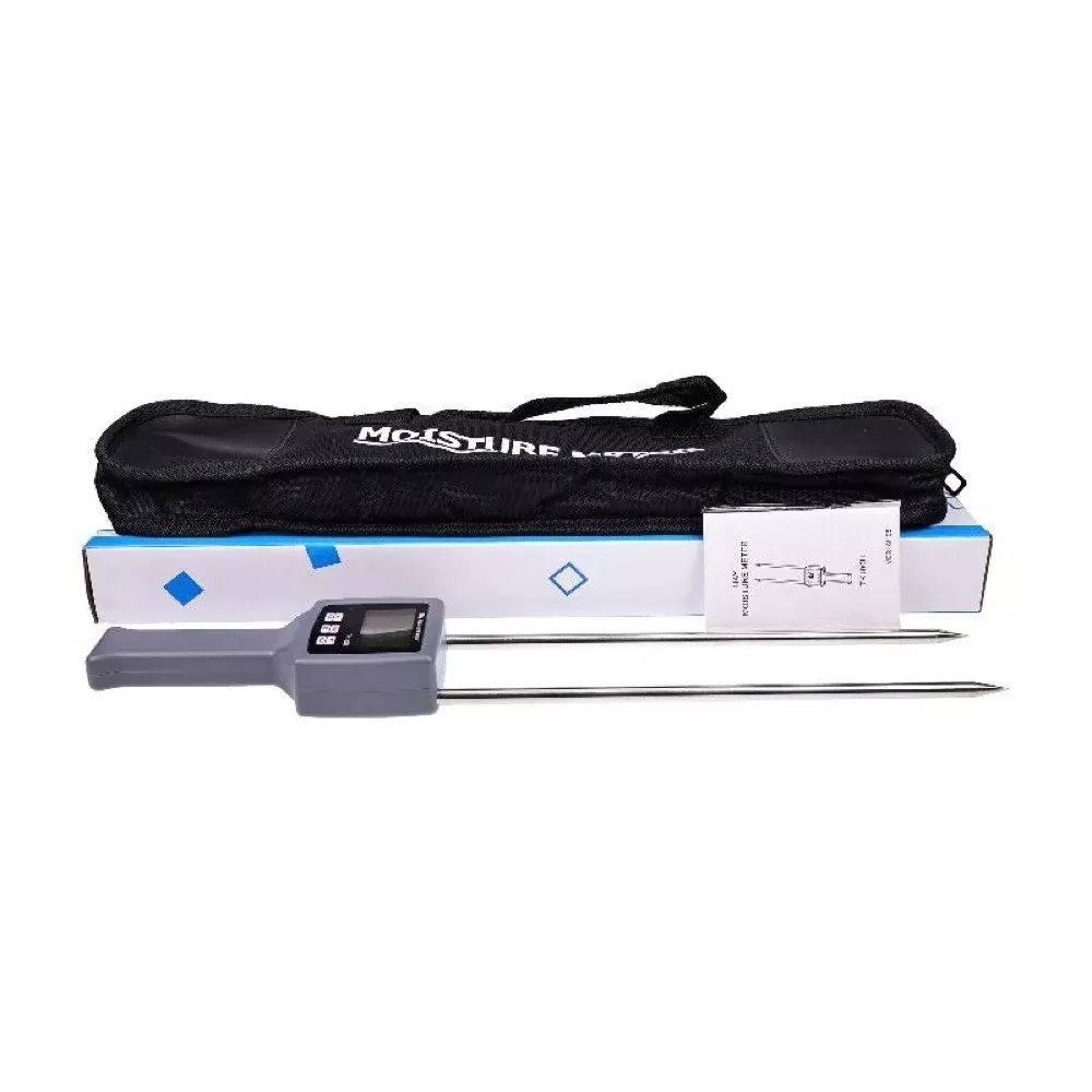TK100H Portable Hay Moisture Meter High-Precision Moisture Tester with Integrated Probe for Accurate Forage Monitoring and Spoilage Prevention