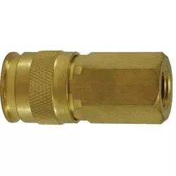 Universal Female Coupler 1/4UNIV CPLR 3/8 FNPT250PSI BRASS