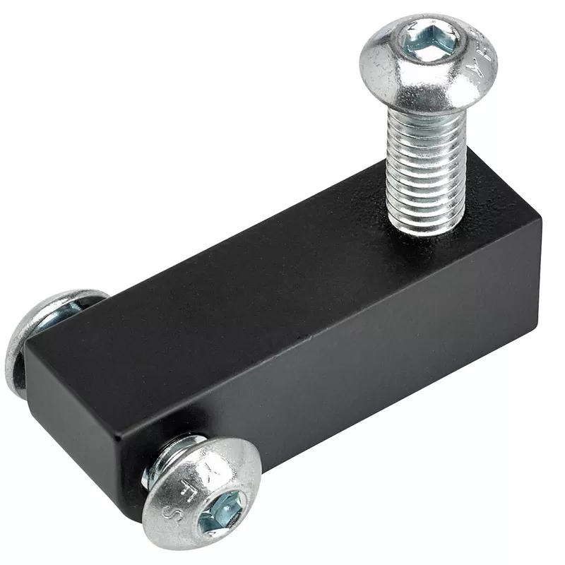 Universal Springer Headlight Mount- Black Powdercoat
