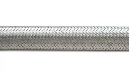 Vibrant -4 AN SS Braided Flex Hose (2 foot roll) vib11904