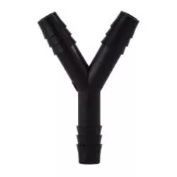 Wye 1/4 POLYPROP HOSE BARBY